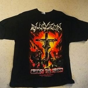 Bludgeon "Crucify The Priest" band T
